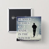 Trainingsmotivation - Sommerkörper Button (Vorne & Hinten)