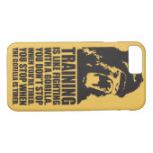 Trainingsmotivation - Training - Kampf gegen Goril Case-Mate iPhone Hülle (Rückseite (Horizontal))