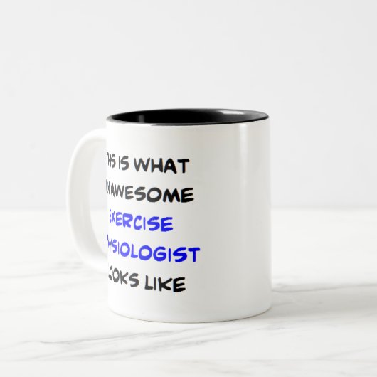 Trainingsphysiologe, phantastisch zweifarbige tasse (Vorderseite Links)