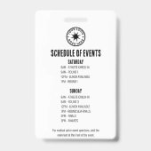 Trainingsveranstaltung Ausweis (Rückseite)