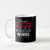 Trainingswörter Lustiger Witz Lustiges Geschenk Fi Kaffeetasse (Links)