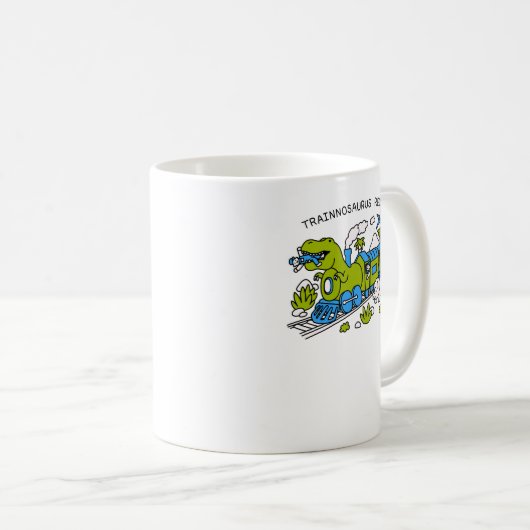 TRAINNOSAURUS REXPRESS KAFFEETASSE (VorderseiteRechts)