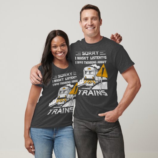 Trains Collector Railroad Conductor Model Train T-Shirt (Unisex)