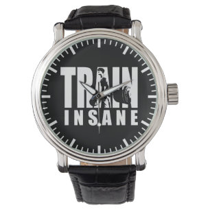 TRAINSANE - Aufzug - Gymnastiktraining Motivierend Armbanduhr