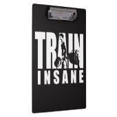 TRAINSANE - Aufzug - Gymnastiktraining Motivierend Klemmbrett (Rechts)