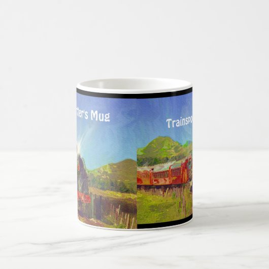 Trainspotter Coffee Break Trinkbehälter Tasse (Mittel)