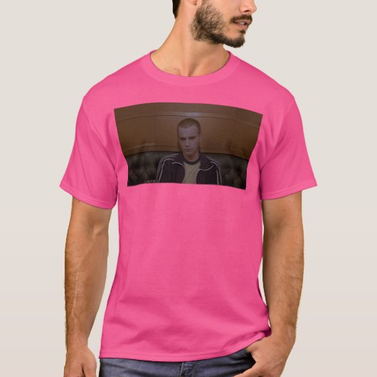 Trainspotting. Mark Renton T-Shirt (Vorderseite)