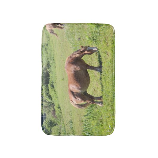 Trait Breton Pferd Badematte (Vorderseite Vertikal)