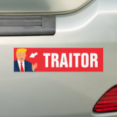 Traitor Anti Trump Car Autoaufkleber (Auf Auto)