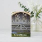 Traitors' Gate, Tower of London, England Postkarte (Stehend Vorderseite)