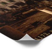 Trajans Column, Rom, Latium, Italien Poster (Ecke)