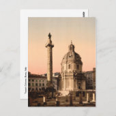 Trajans Column, Rom, Latium, Italien Postkarte (Vorne/Hinten)