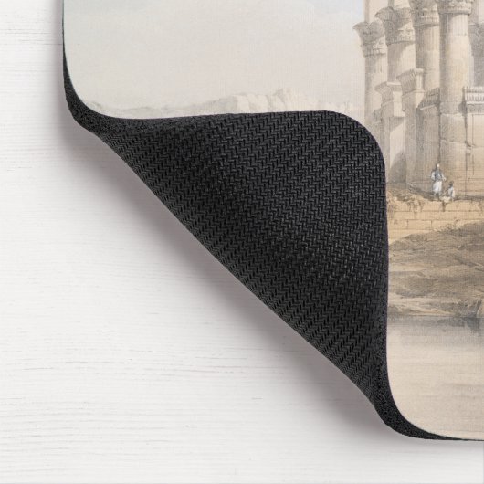 Trajans Kiosk, hypaethral Tempel in Philae Egypt Mousepad (Ecke)