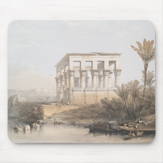 Trajans Kiosk, hypaethral Tempel in Philae Egypt Mousepad (Vorne)