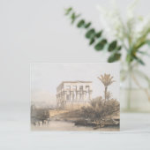 Trajans Kiosk, hypaethral Tempel in Philae Egypt Postkarte (Stehend Vorderseite)