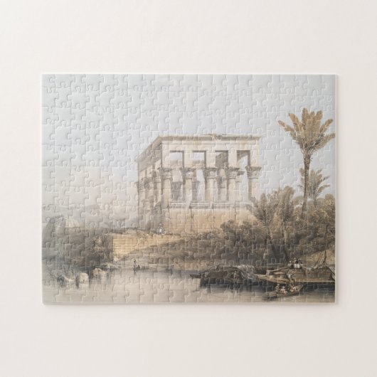 Trajans Kiosk, hypaethral Tempel in Philae Egypt Puzzle (Horizontal)