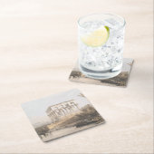 Trajans Kiosk, hypaethral Tempel in Philae Egypt Rechteckiger Pappuntersetzer (Vor Ort)