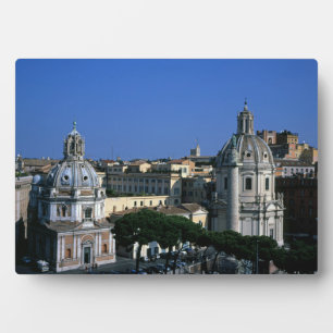 Trajans Säule Rom Italien Fotoplatte