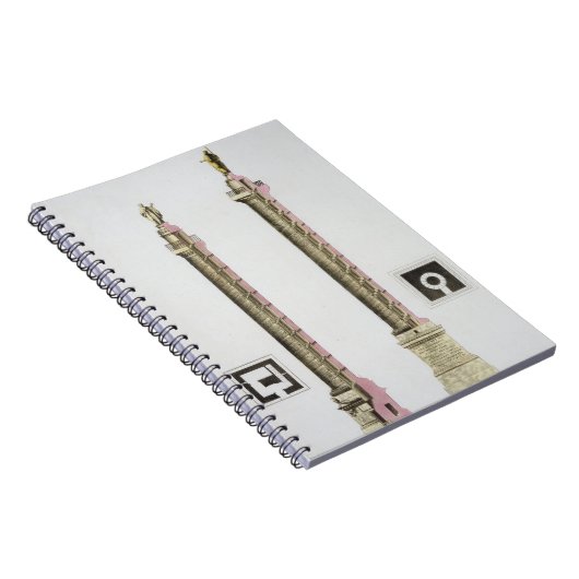 Trajans Spalte, Rom, von 'Le Costume Ancien und Notizblock (Rechte Seite)