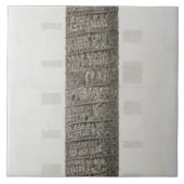 Trajans Spalte (Stich) Fliese (Vorderseite)