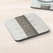 Trajans Spalte (Stich) Getränkeuntersetzer (Linke Seite)