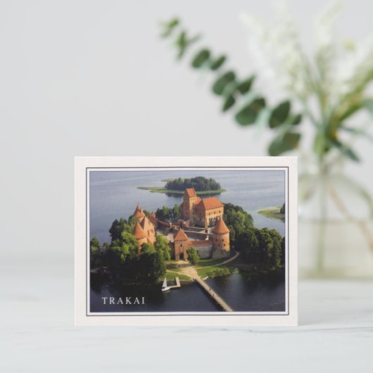 Trakai - Postkarte (Stehend Vorderseite)