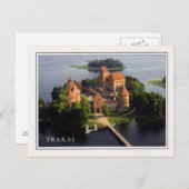 Trakai - Postkarte (Vorne/Hinten)