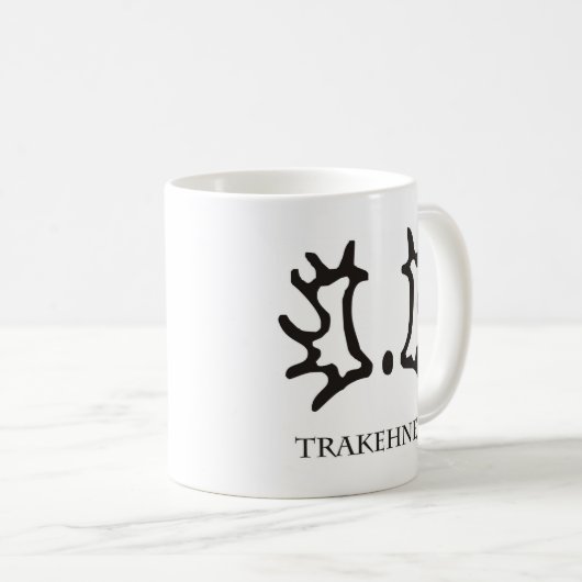 Trakehner Kaffeetasse (VorderseiteRechts)