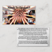 Trakt - Flucht Visitenkarte (Vorne/Hinten)