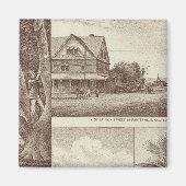 Trakt Pioneer Land Co, Porterville Magnet (Vorne)