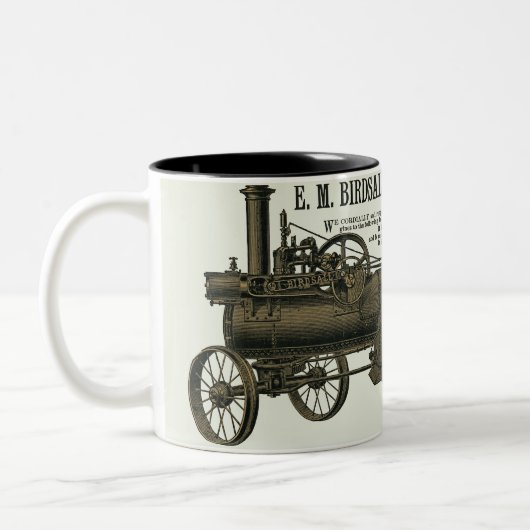 TRAKTIONSBAUERZEUGNISSE FÜR MOTOR MOTOR ZWEIFARBIGE TASSE (Links)