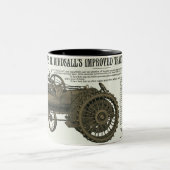 TRAKTIONSBAUERZEUGNISSE FÜR MOTOR MOTOR ZWEIFARBIGE TASSE (Mittel)