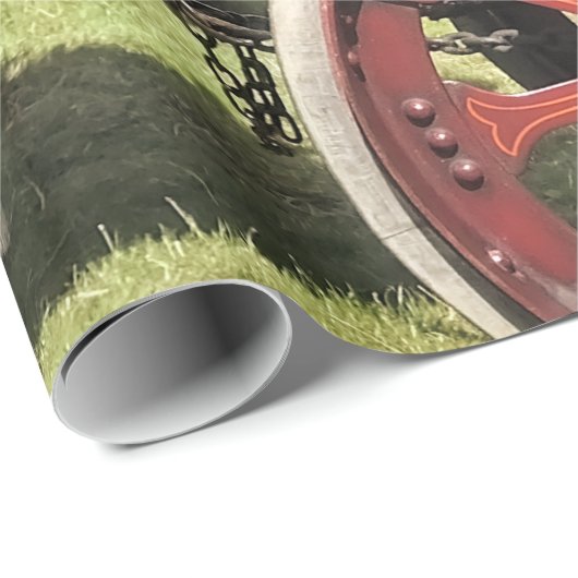 TRAKTIONSMOTOR GESCHENKPAPIER (Rolleneckpunkt)