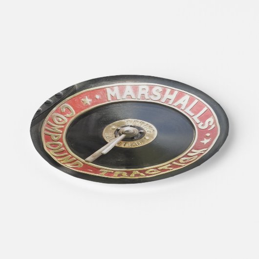 TRAKTIONSMOTOR PAPPTELLER (Schrägansicht)