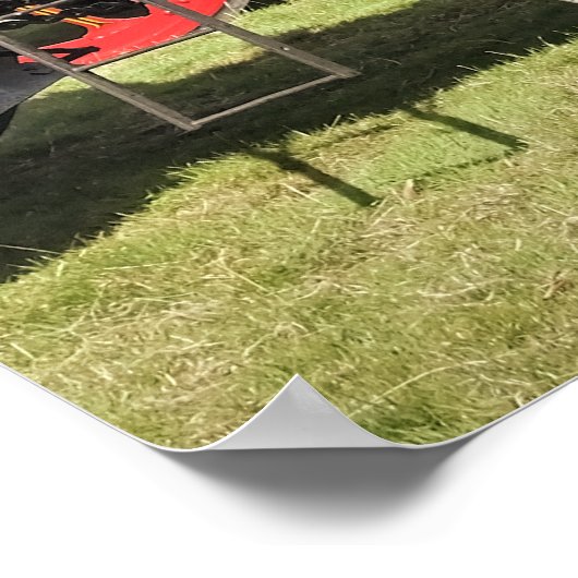 TRAKTIONSMOTOR POSTER (Ecke)