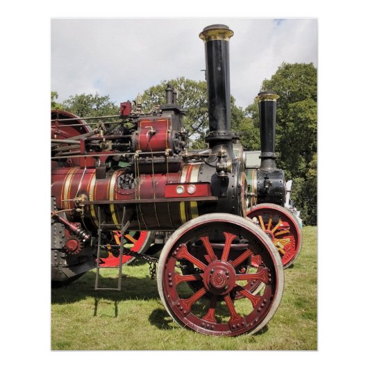 TRAKTIONSMOTOR POSTER (Vorderseite)