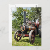 TRAKTIONSMOTOR POSTKARTE (Vorne/Hinten)