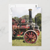 TRAKTIONSMOTOR POSTKARTE (Vorne/Hinten)