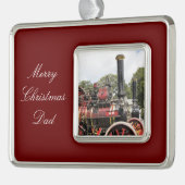 TRAKTIONSMOTOR Rahmen-Ornament SILBER (Links)