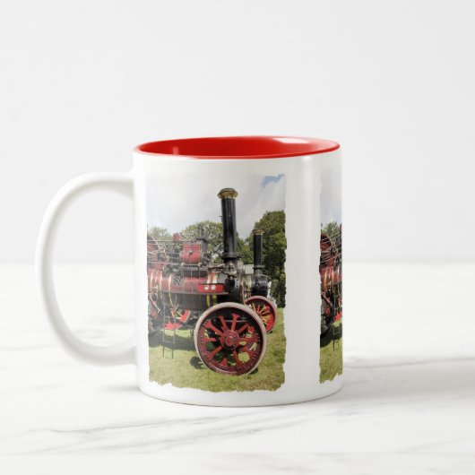 TRAKTIONSMOTOR ZWEIFARBIGE TASSE (Links)