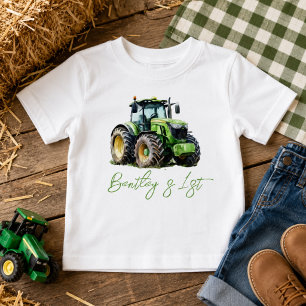 Traktor 1. Geburtstag Party Fun Farm Baby T-shirt