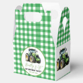 Traktor 1. Geburtstag Party Fun Farm Geschenkschachtel (Geöffnet)