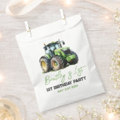 Traktor 1. Geburtstag Party Fun Farm Geschenktütchen (Ausgeschnitten)