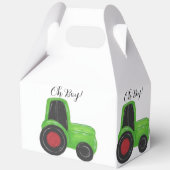 Traktor Baby Boy Geschenkschachtel (Rückseite)