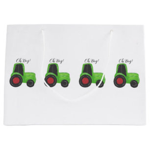 Traktor Baby Boy Große Geschenktüte