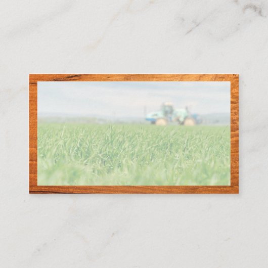 Traktor | Barlogos Visitenkarte (Rückseite)