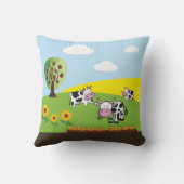 Traktor - Bauernhof | personalisierbares Kissen (Rückseite)