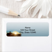 Traktor bei Sunrise auf der Blue Gradie Rücksendea (Insitu)