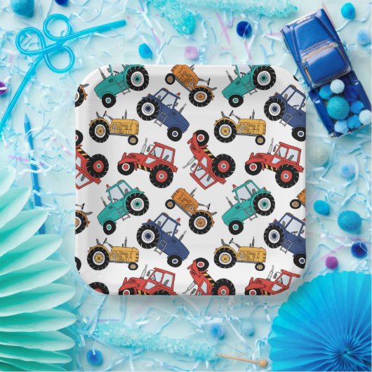 Traktor Birthday Party Pappteller (Party)