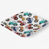 Traktor Birthday Party Pappteller (Gewinkelt)